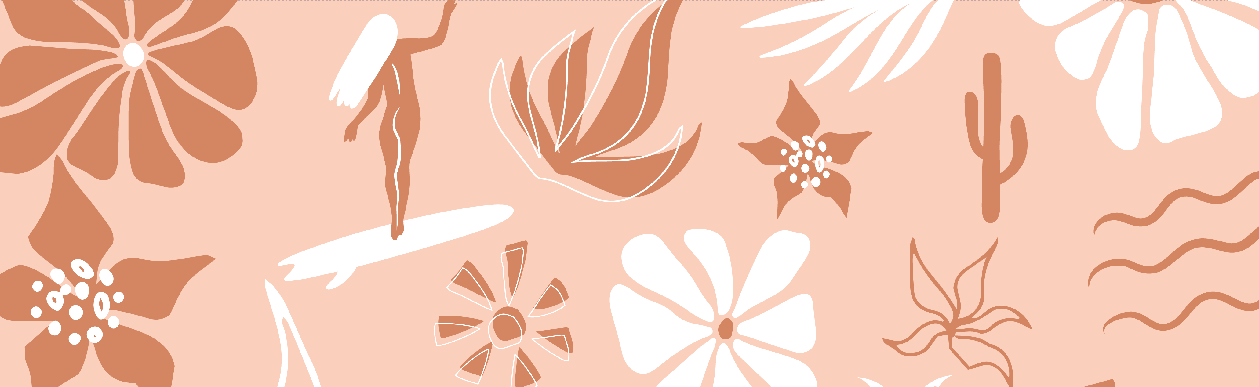 How to transform your bathroom using a humble bath mat - Peachy Parrot