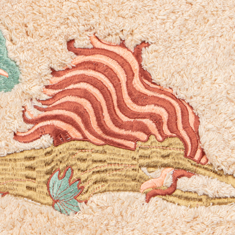 Mermaid - Embroidered Bath Mat