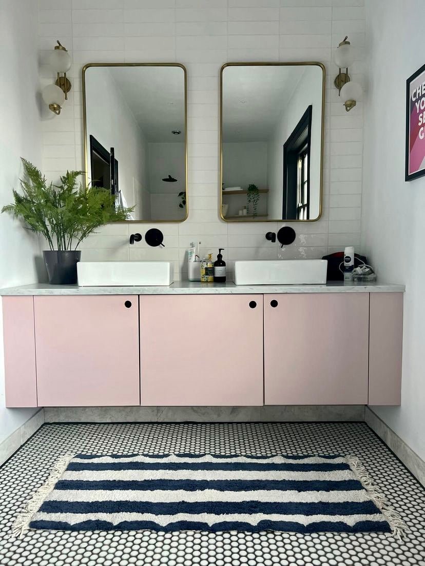 Amalfi Bath Runner - Peachy Parrot