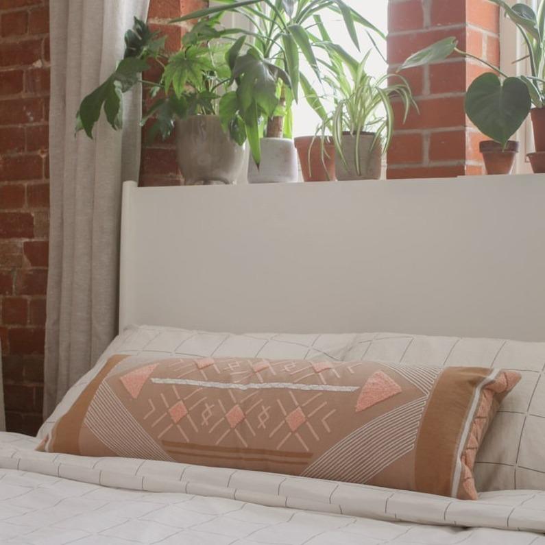 Canyon Cushion - Peachy Parrot