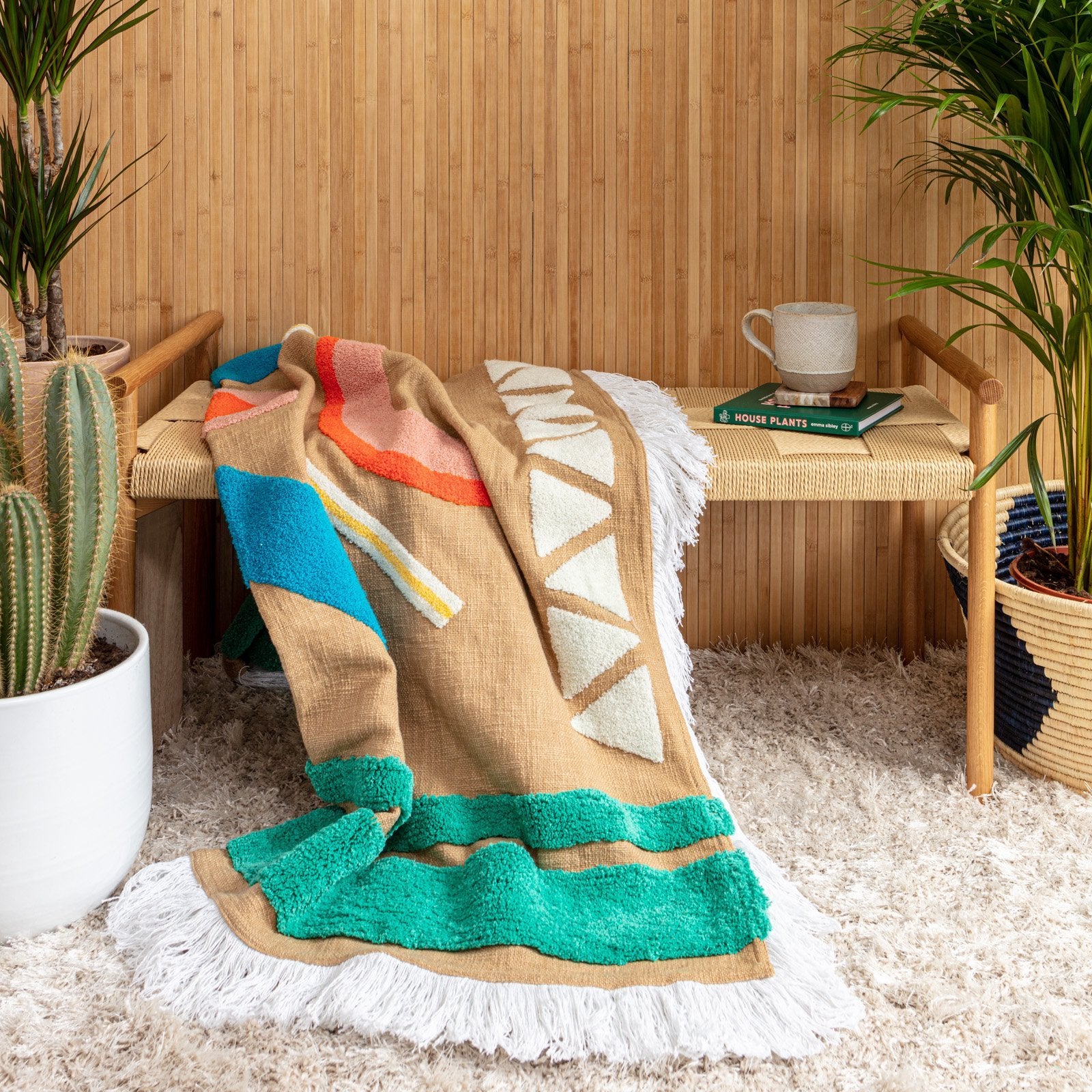 WOODSTOCK THROW - Peachy Parrot