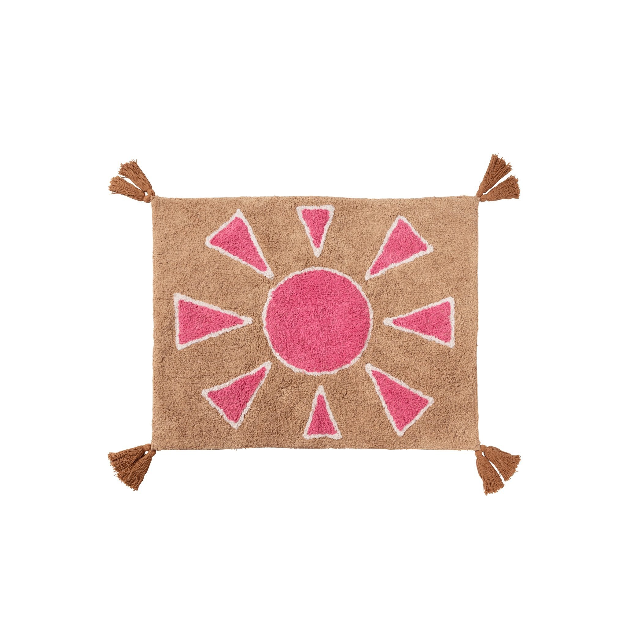 Desert Sun Bath Mat - Peachy Parrot