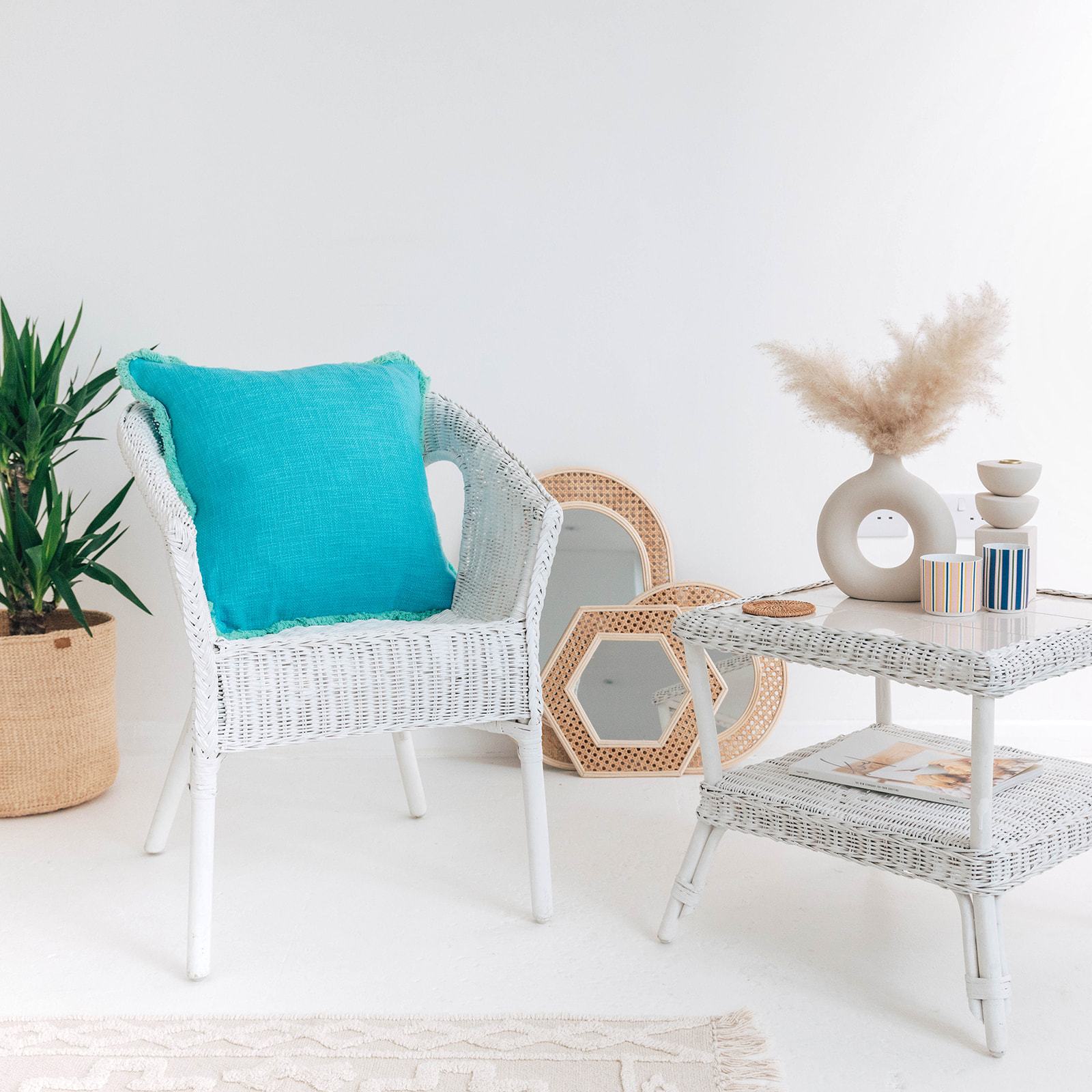 Palm Springs Cushion - Peachy Parrot